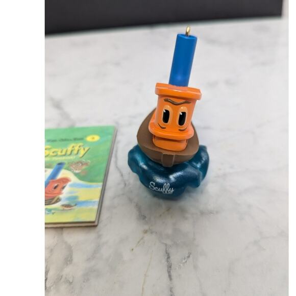 Hallmark Limited Vintage Scuffy the tugboat ornament 2000 Little Golden Books - Picture 2 of 9